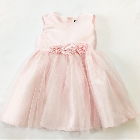 George Other - George Satin and Tulle Pale Pink Party Dress Sz 4